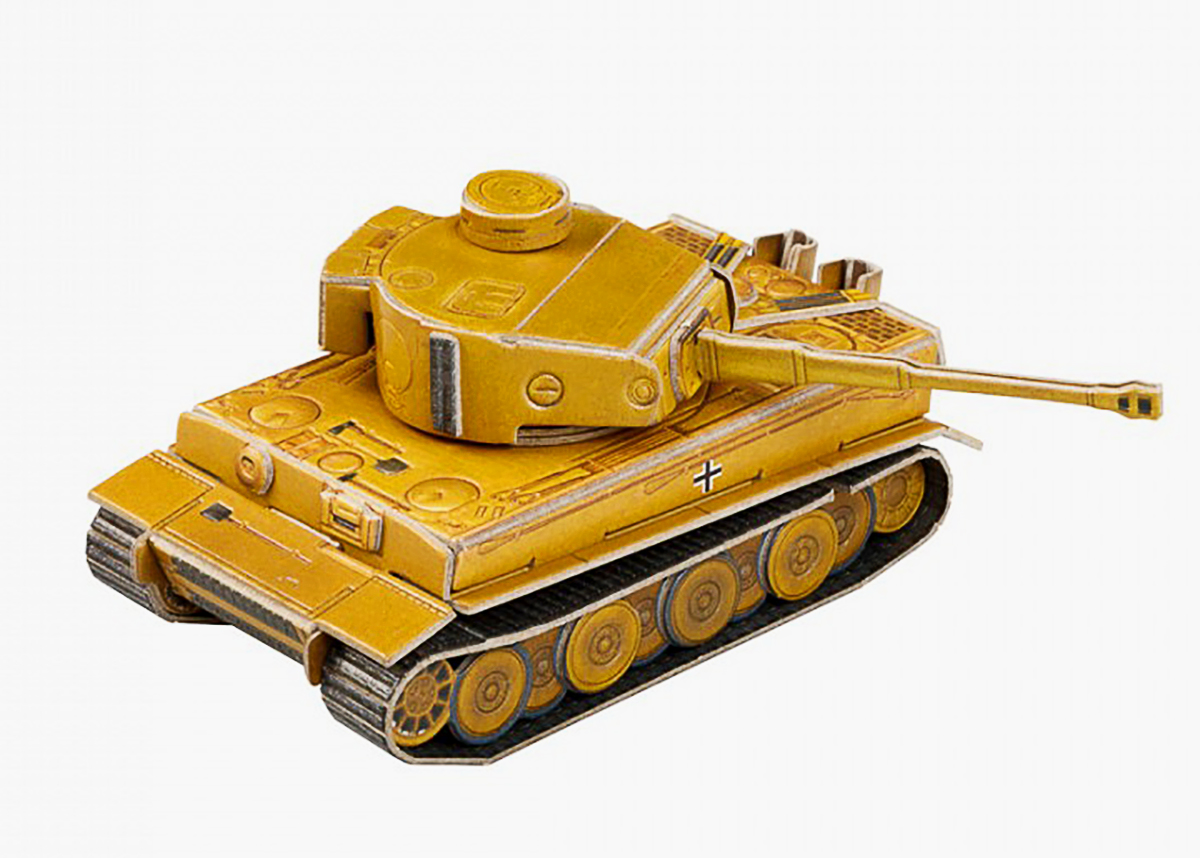 3D Puzzle KARTONMODELLBAU Modell Geschenk Spielzeug Panzerkampfwagen VI Tiger E